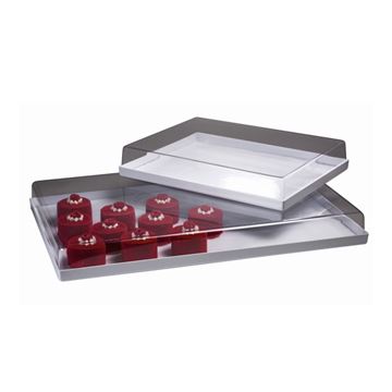 Kit Bandeja Rectangular Tapa - 60x40x6Cm - VC60X40-1