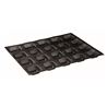 Molde Silicona Microperforada 20 Tartaletas Cuadradas - 50x50x20Mm 2Uds - 30MICRO07-0