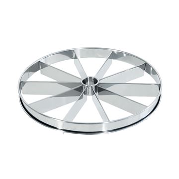 Cortador Tarta Acero Inox 10 Porciones- D 33Cm - PPT10X-0