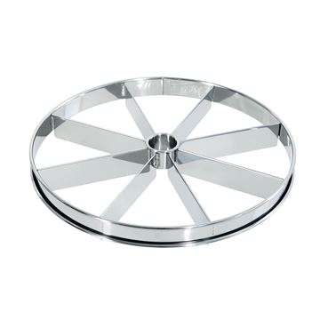 Cortador Tarta Acero Inox 8 Porciones - D 33Cm - PPT8X-0