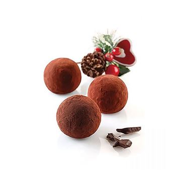 Molde Silicona 8 Esferas Truffles120 - D 52Mm H 45Mm - 36.259.87.0065_3