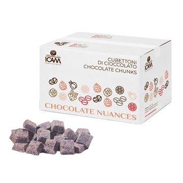 Cubitos Chocolate Blanco Arándanos - 4Kg - 8119-0