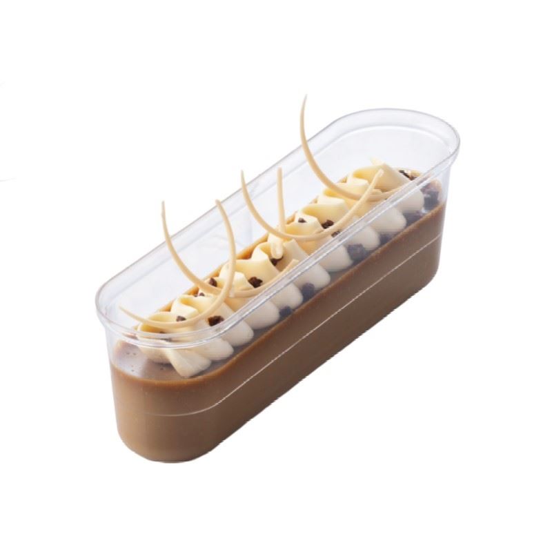 Vaso Eclair Postre Plástico Transparente 120Ml - 100Uds - PMOCL001-0