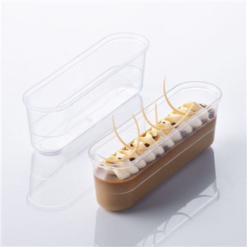 Vaso Eclair Postre Plástico Transparente 120Ml - 100Uds - PMOCL001-1