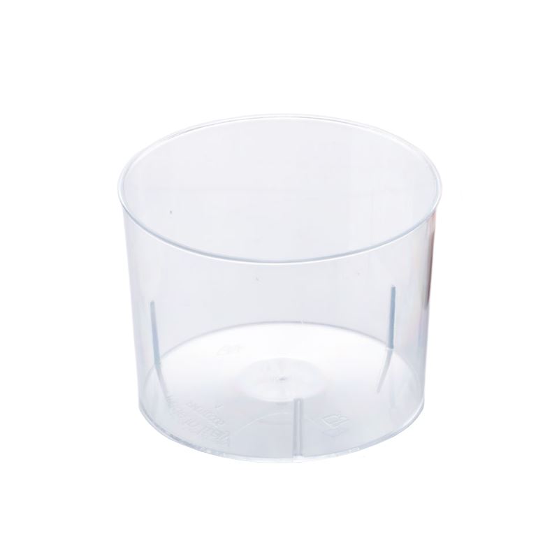 Cubilete Vaso Postre Plástico Transparente D 78 H 57Mm - 100Uds - PMOTO005-0