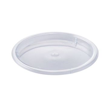 Tapa Cubilete Vaso Postre Plastico Transparente D 80 H 7,5Mm - 100Uds - PMOTO005C-0