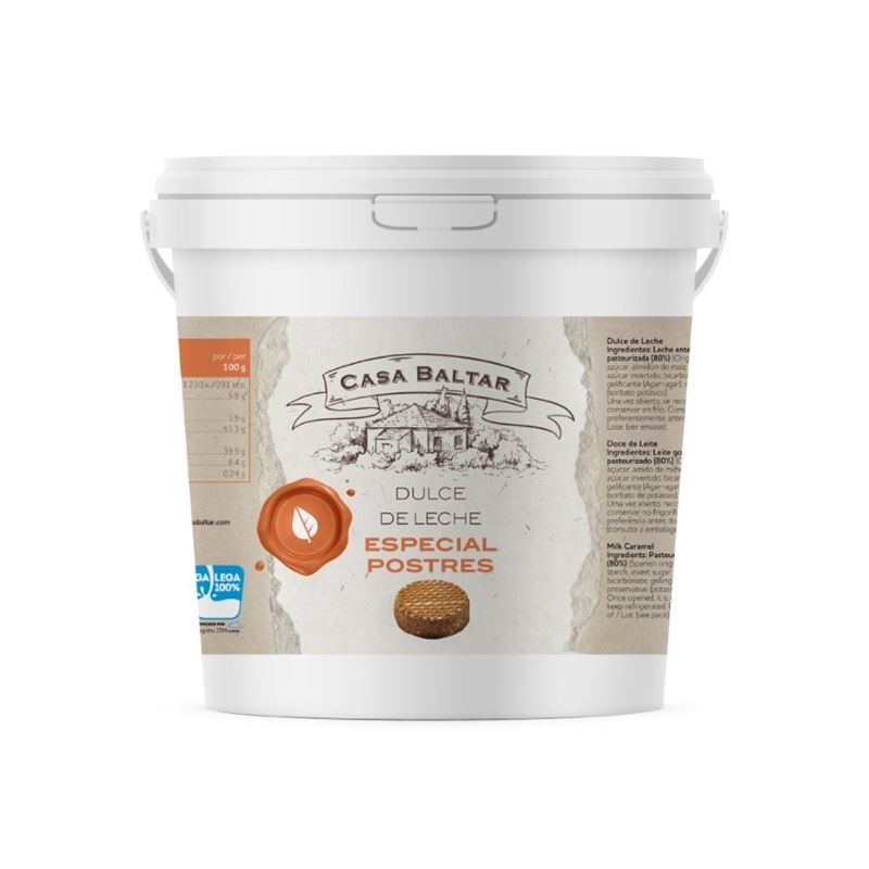 Dulce Leche Especial Postres Baltar - 7Kg - 69-0