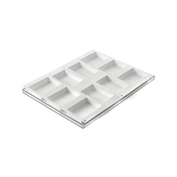 Kit Moldes Silicona 10 Galletas Helado Bisc04 Double - 99x68x20Mm - 25.133.87.0098_0