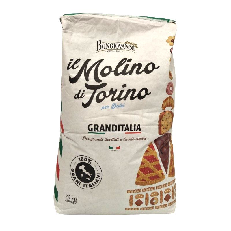 Harina Trigo Granditalia - Tipo 0 - Saco 25Kg - HGIT-0