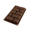 Molde Silicona Chocolate Block 10 Bloques Lego - 90x45x28mm - 26213770065-0